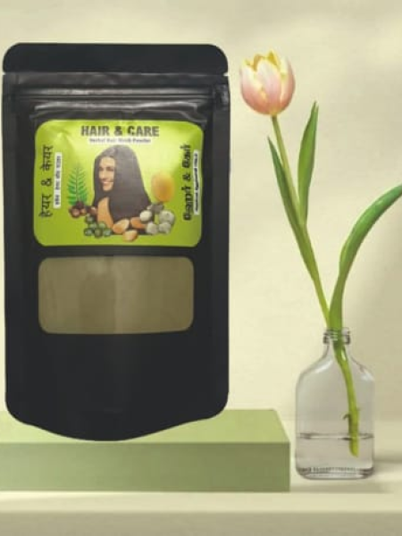 Yuki's HAIR & CARE Herbal hair wash powder