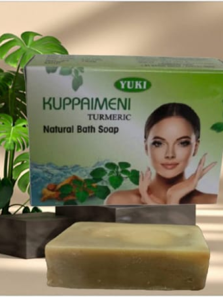 Yuki's KUPPAIMENI TURMERIC Natural bath soap