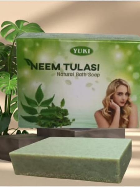 Yuki's NEEM TULASI Natural bath Soap